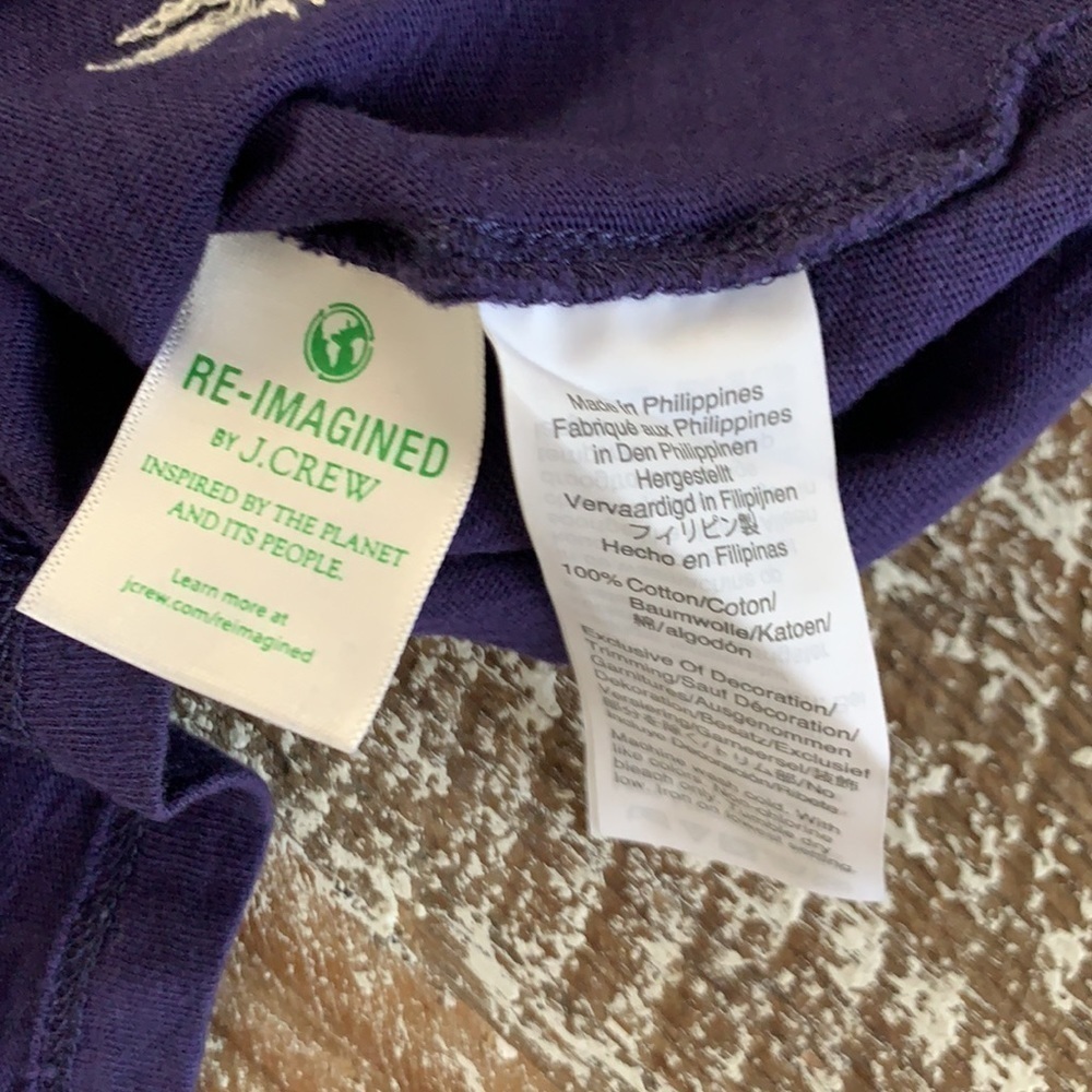 J Crew nautical embroidered tee - Picture 7 of 16